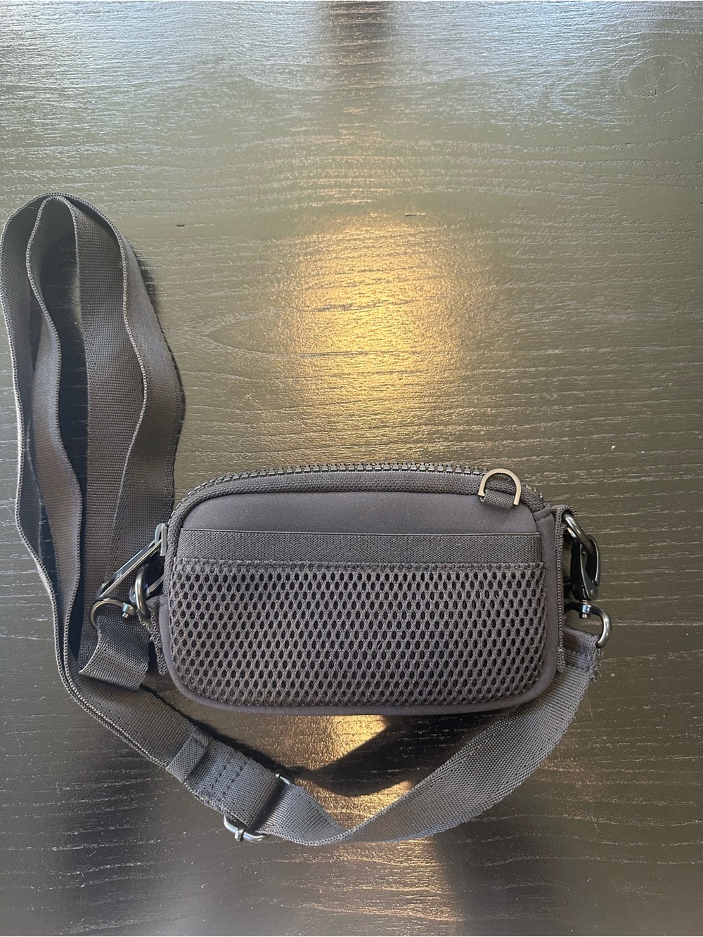Dagne Dover black Crossbody Belt Bag - Picture 2 of 3